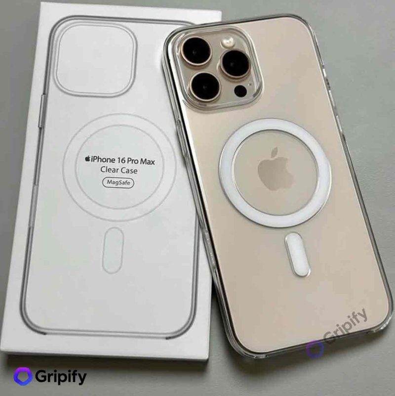 Apple MagSafe Clear Case. (Anti Yellow) - Image 3