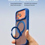 Jaucase Shuck UP Magnetic Case with 360° Metal Grip & Kickstand